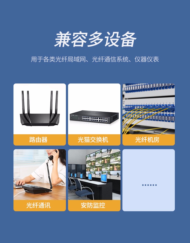 绿联（80382）SC-LC-ST-FC电信网络级宽带成品单模单芯光纤线缆预埋入户室内外收发器尾纤 ST-ST光纤跳线 3米