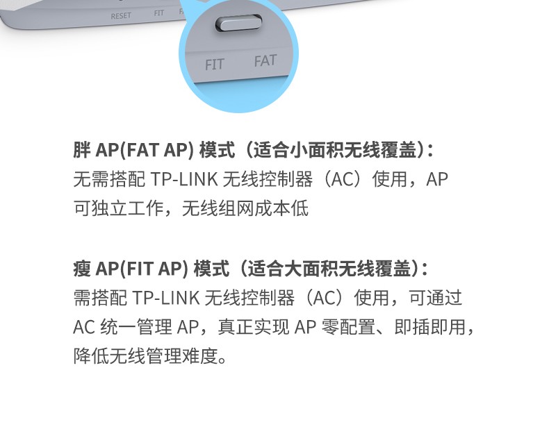 TP-LINK 普联 5G双频千兆无线吸顶AP企业级酒店别墅wifi TL-AP1200GC-POE/DC WDR7660