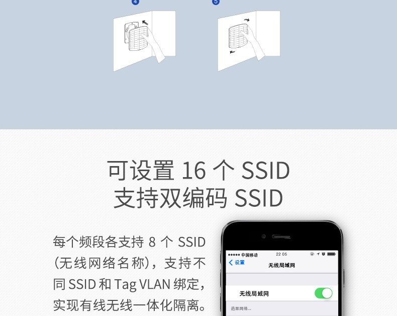 TP-LINK 普联 5G双频千兆无线吸顶AP企业级酒店别墅wifi TL-AP1200GC-POE/DC WDR7660