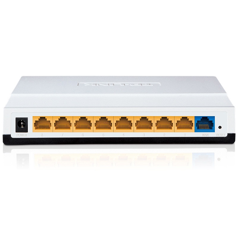 TP-LINK 普联TL-R860+ 8口多功能宽带有线路由器 企业级路由器WDR7660