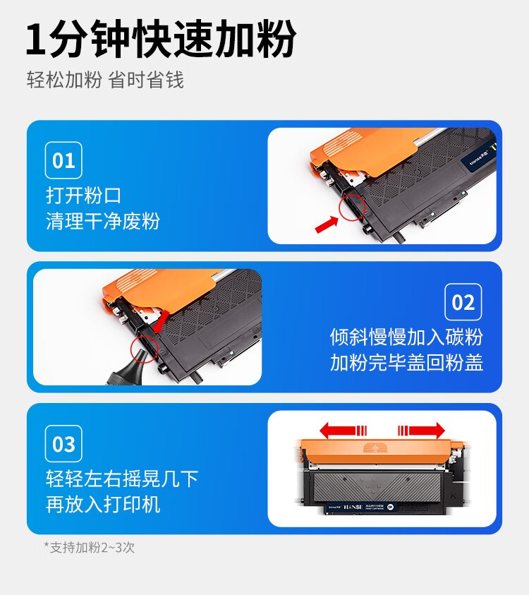 天色118a粉盒适用hp惠普mfp178nw粉盒 179fnw硒鼓w2080a 150nw墨盒 【1500页】黑色/带芯片（上机即用）