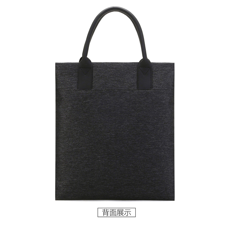斯莫尔（SIMOER）SL-540黑色竖款公文包男电脑包手提包 商务包文件夹手提袋文件袋定制联系客服