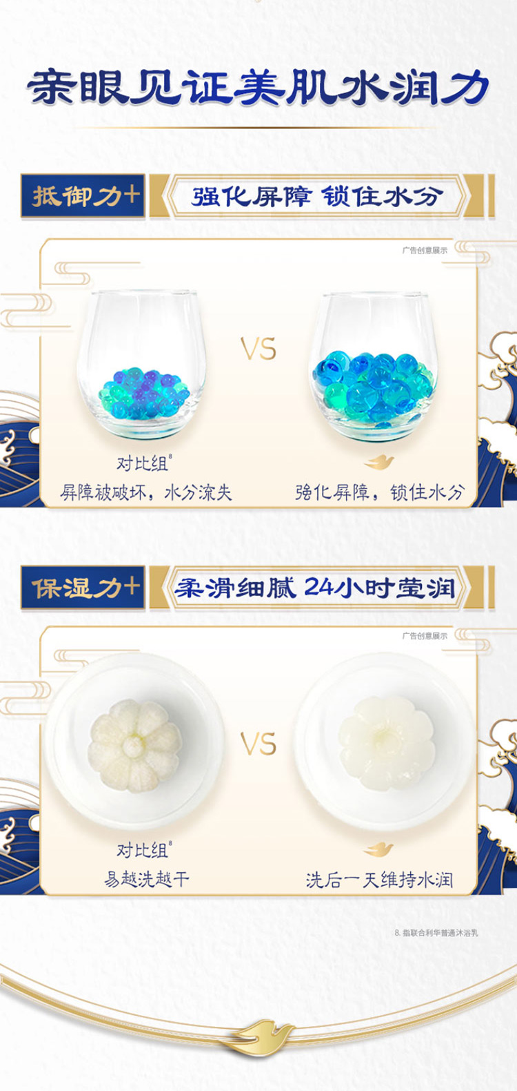 多芬(DOVE)沐浴露 深层营润滋养美肤沐浴乳1000g