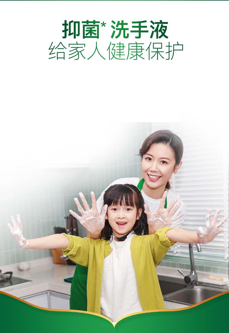 滴露Dettol健康抑菌洗手液经典松木500g 抑菌99.9%