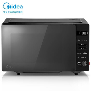 美的（Midea）微波炉20L多功能家用微波炉 大平板均匀加热 智能解冻 智能菜单PM20B1