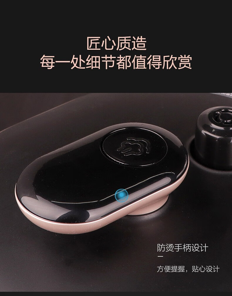 美的（Midea）电压力锅2.5L家用小型电饭煲【支持开盖煮】高压力迷你型电压锅SS2522P