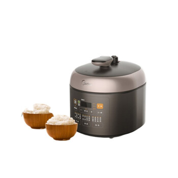 美的（Midea）电压力锅2.5L家用小型电饭煲【支持开盖煮】高压力迷你型电压锅SS2522P