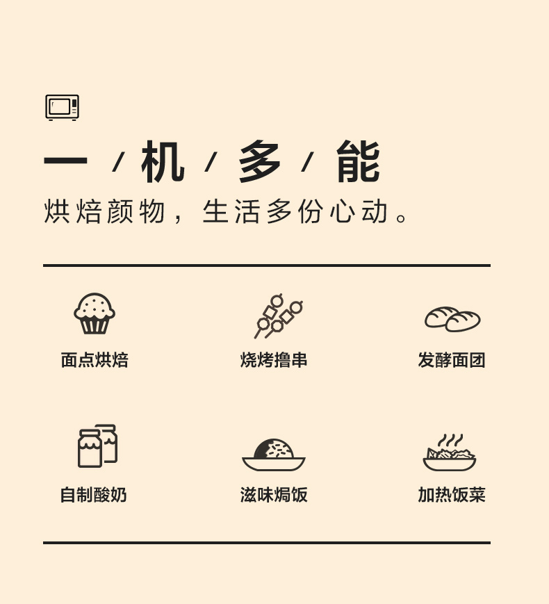 Midea美的（Midea）电烤箱复古电子式 迷你小型小烤箱 蛋糕烘焙烤箱家用 WIFI智能电子菜单PT1411W