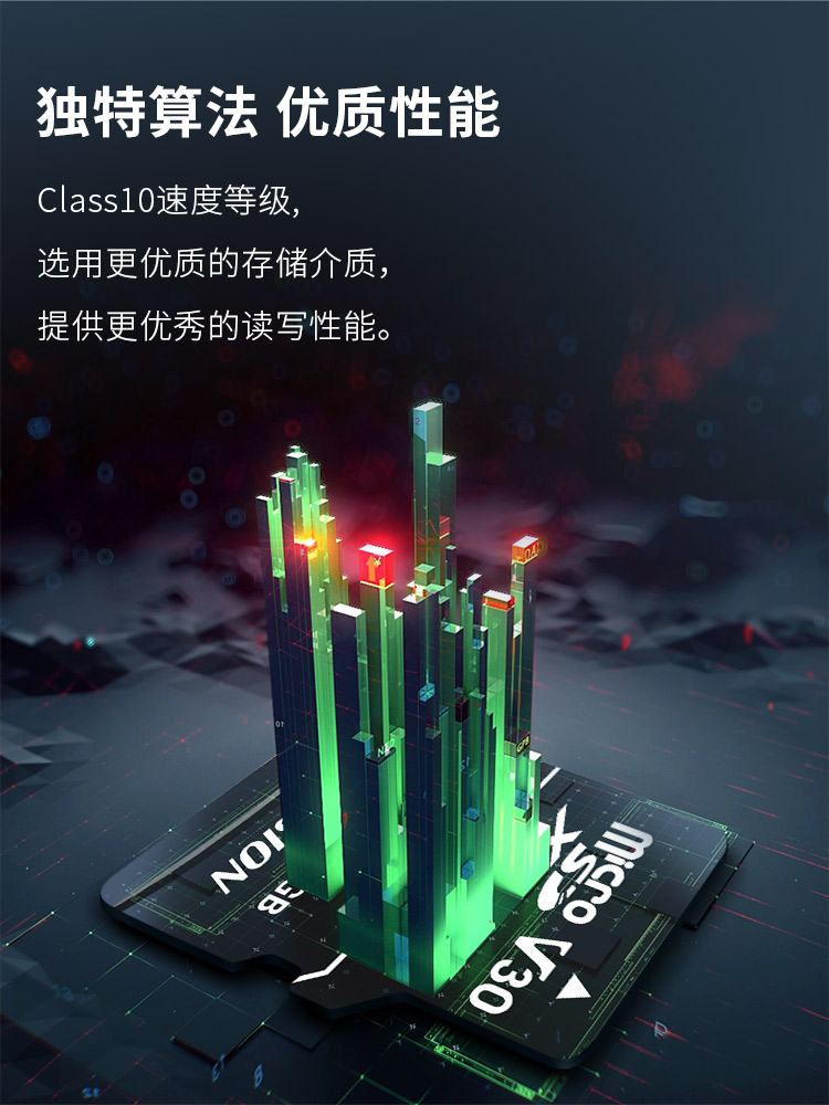 海康威视HIKVISION 128G内存卡HS-TF-T2E存储卡 安防监控&行车记录仪&摄影相机&手机平板专用内存卡