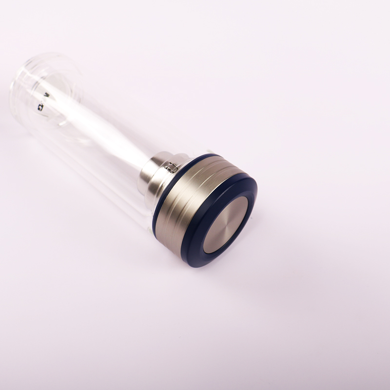 晨光（M&G）水杯 保温杯 双层隔热玻璃直杯350ml 学生办公用品 ARCN8293 黑色单个装
