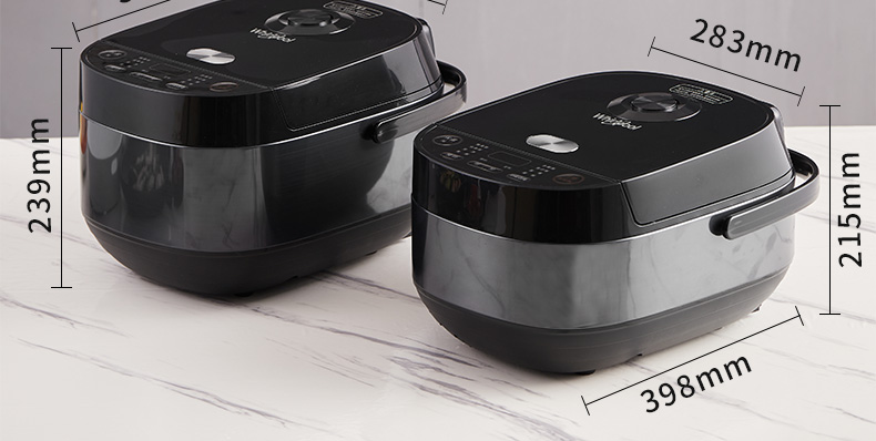 惠而浦Whirlpool电饭煲智能5升4升大容量家用多功能全自动WRC-CS4F5