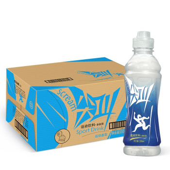 农夫尖叫运动饮料 多肽型550ml*15瓶 整箱装