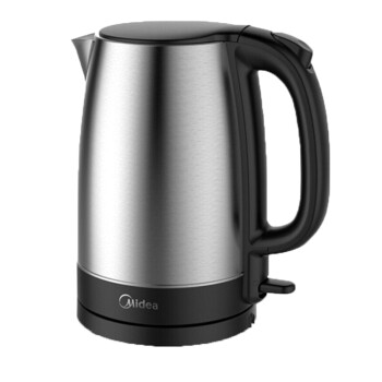 美的（Midea）电热水壶烧水壶1.7L大容量304不锈钢MK-SH17C105