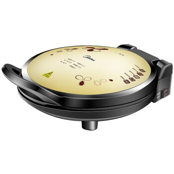 美的（Midea）电饼铛JHN34Q 家用早餐机 机械版 煎烤机大烤盘烙饼机【企业专享】
