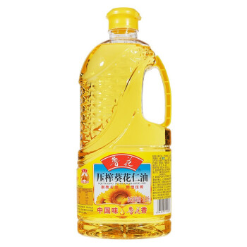 鲁花 食用油 物理压榨 剥壳去皮 葵花仁油1.6L