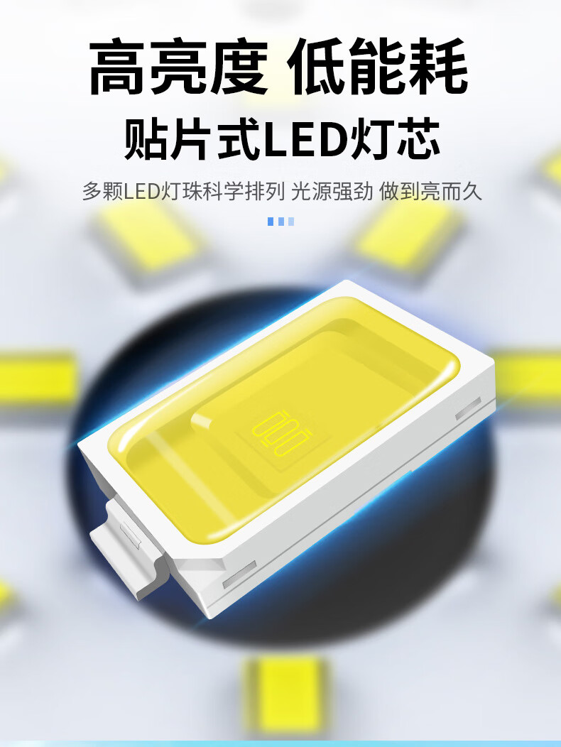 神鱼SHENYU 夜市灯地摊灯太阳能可充电长续航露营灯户外家用帐篷灯营地灯灯泡停电应急照明灯 H-F07-B
