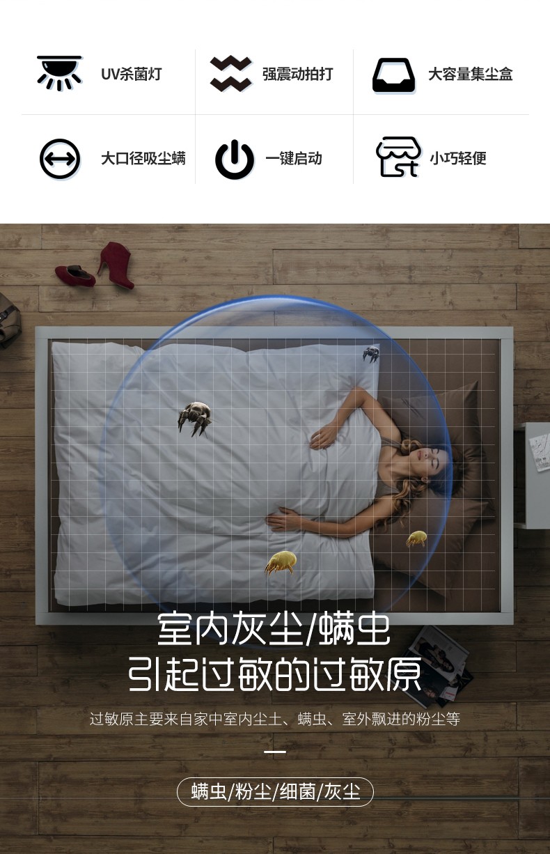 奥克斯( AUX) 雅致系列除螨仪 AUX-ZR545