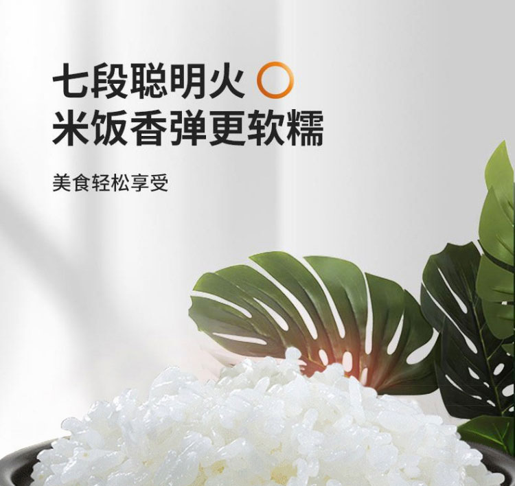 九阳（Joyoung）F40FY-F3304L家用智能预约电饭锅 大火力铜匠厚釜内胆电饭煲