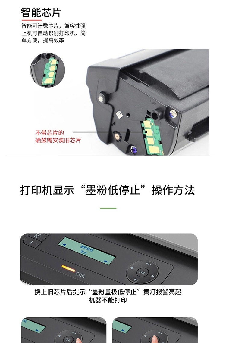 天色110a适用惠普hp136w硒鼓mfp136a 136nw 136wm 108w 138pn墨盒 【1500页】W1110A标准量硒鼓（易加粉）