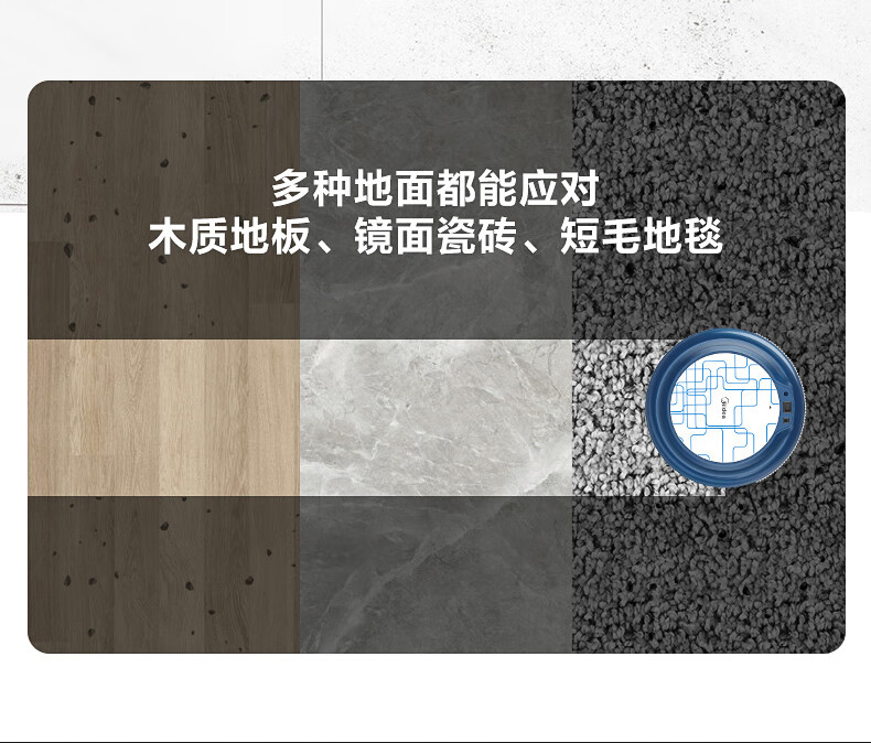 美的（Midea）扫地机器人R1TCN除尘净化机扫吸二合一低噪工作扫地机器人