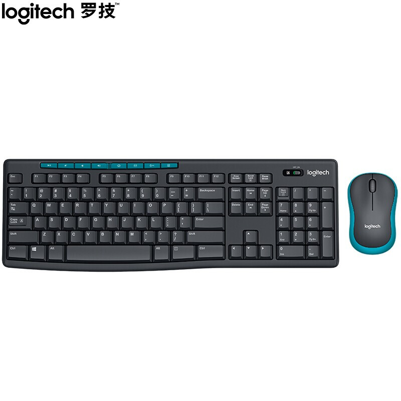 罗技（Logitech） MK270 无线光电键鼠套装 无线鼠标无线键盘套装