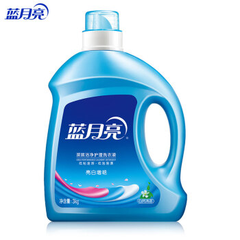蓝月亮自然香亮白增艳洗衣液3kg