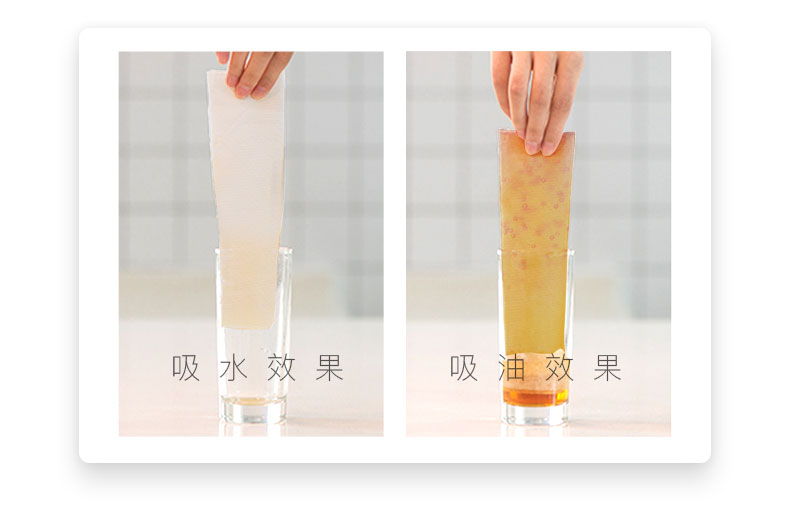 心相印抽取式懒人抹布35抽*4包轻松去污可水洗