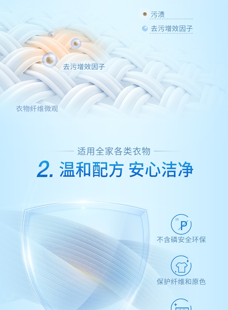 蓝月亮深层洁净薰衣草1kg瓶装+1kg*2袋装