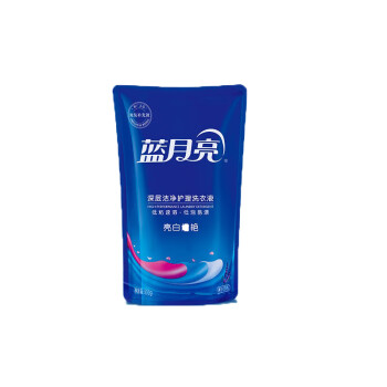蓝月亮亮白增艳洗衣液500g亮白薰衣草袋*5
