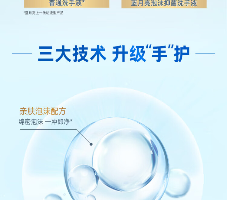 蓝月亮泡沫洗手液-雪松255ml*2
