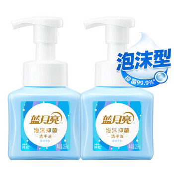 蓝月亮泡沫洗手液-雪松255ml*2