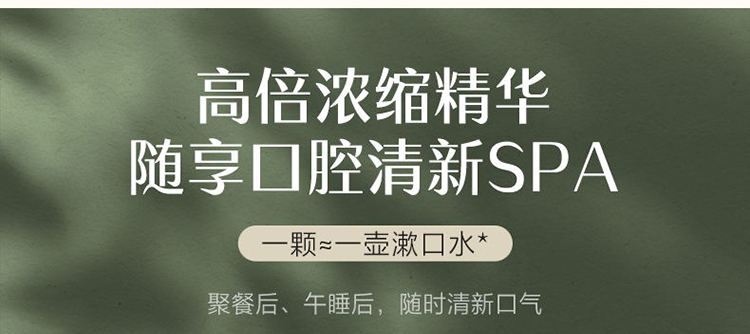 素士 SOOCAS 便携冲牙器 高频脉冲 水牙线 洗牙器 立式香氛洁牙器 W3F果木绿