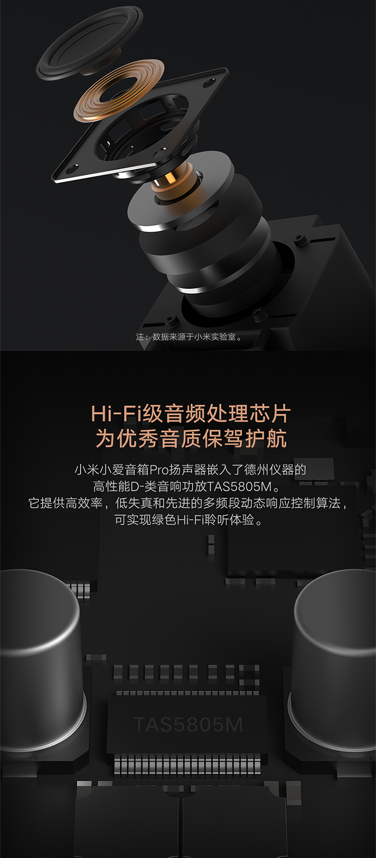 小米小爱音箱 Pro 黑色 小爱同学智能音箱 性能升级 智能设备控制 遥控传统家电 蓝牙Mesh网关