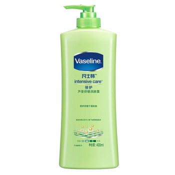 凡士林（Vaseline）润肤身体乳霜保湿 倍护芦荟舒缓润肤露400ml