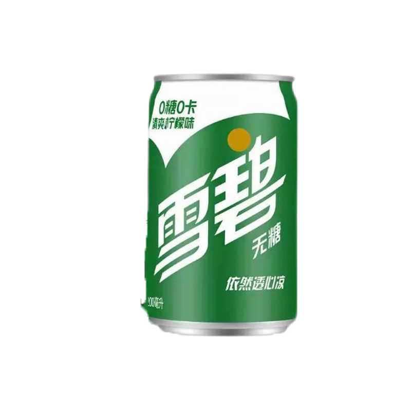 雪碧 零卡无糖迷你装200ML*12罐装