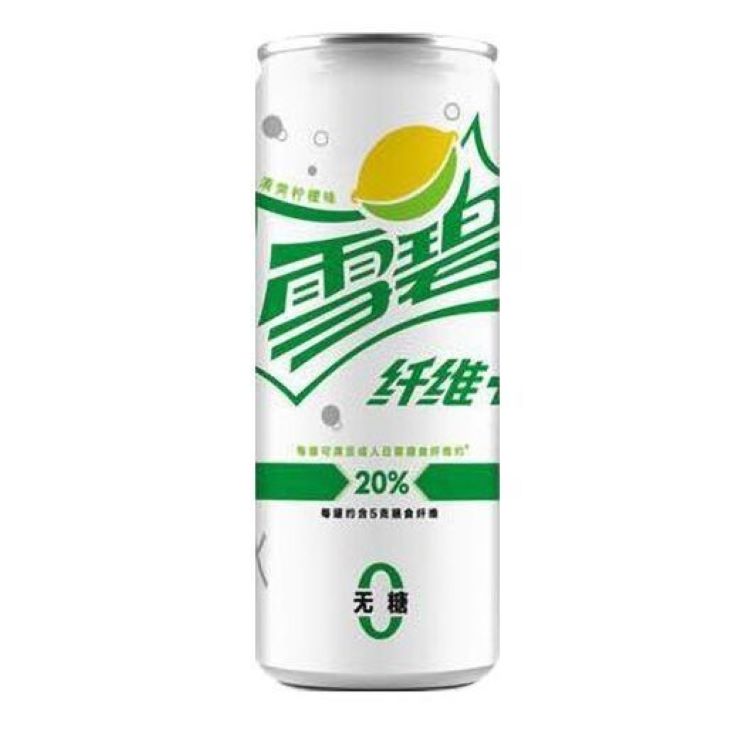 雪碧 含糖汽水碳酸饮料330ML*24半塑包罐装