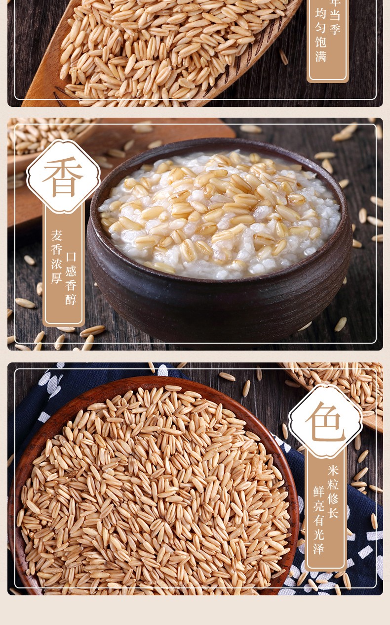 柴火大院 张家口燕麦1kg