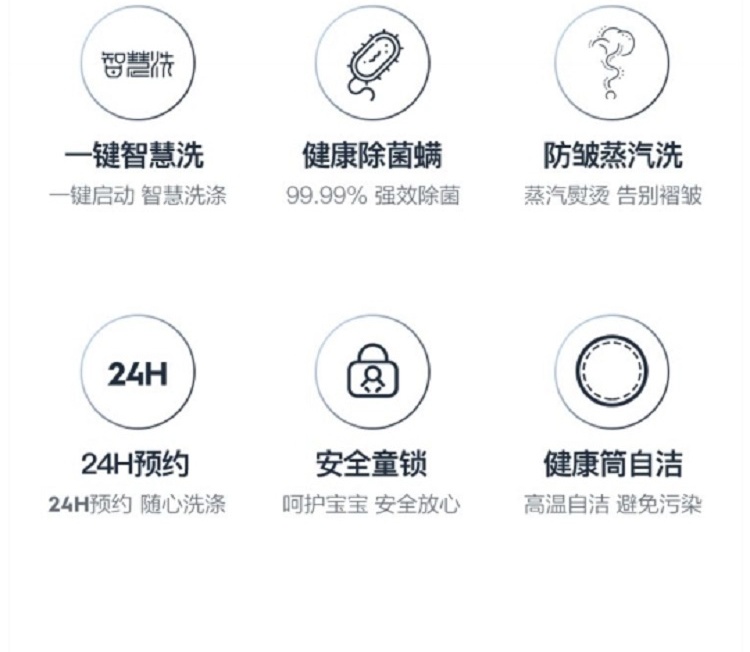 康佳（KONKA）10公斤变频全自动滚筒洗衣机XQG100-BB12161T