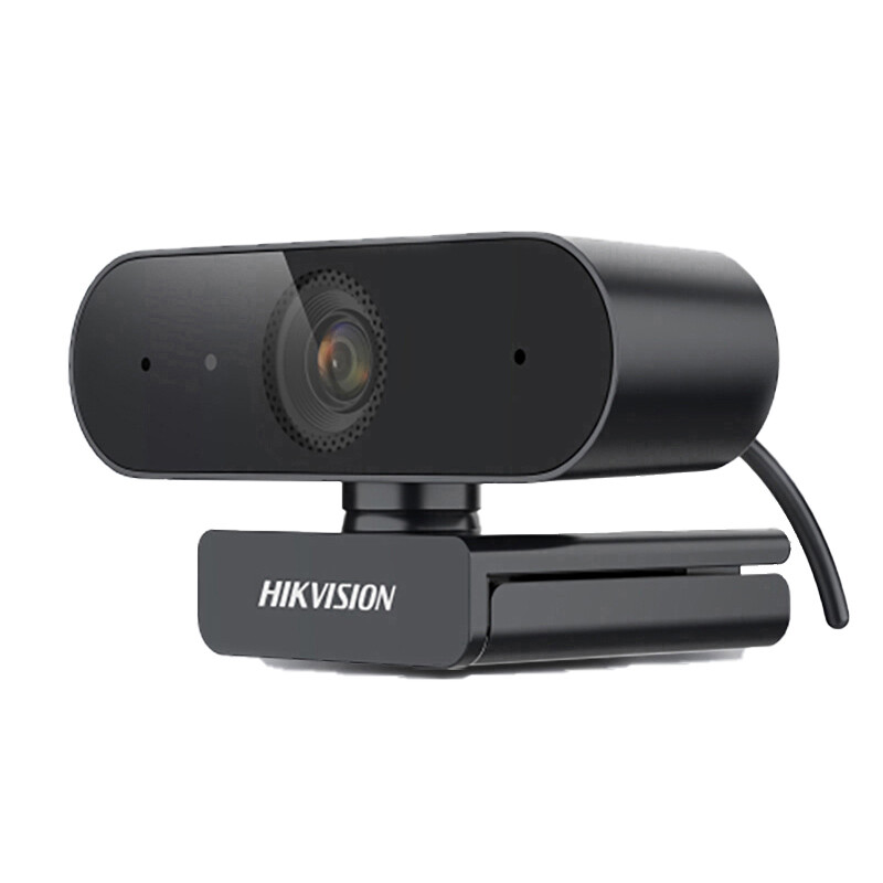 海康威视（HIKVISION）E12 200万USB电脑摄像头麦克风高清免驱广角摄像机直播视频聊天办公视频会议标配