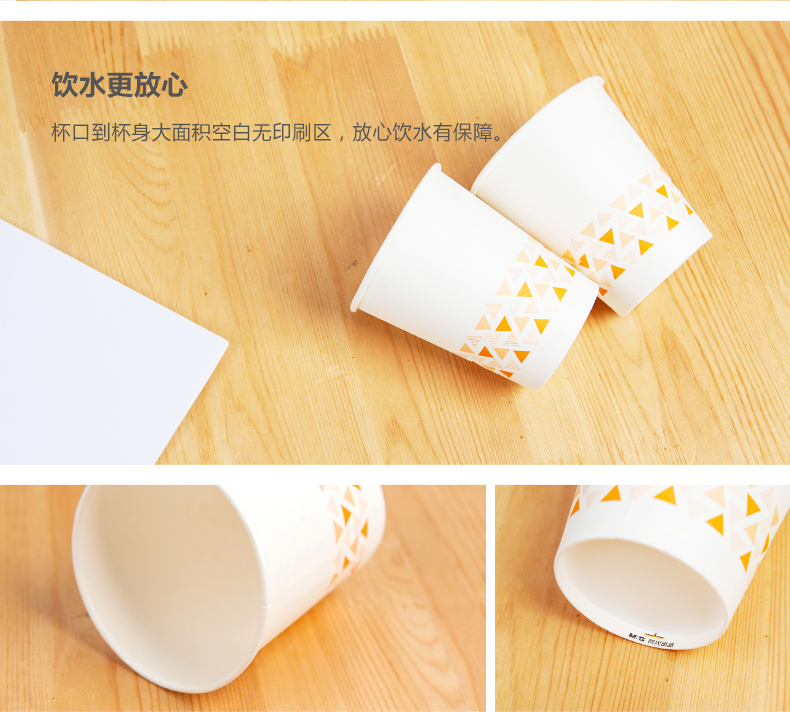 晨光普惠型纸杯250ml(100只装）ARCN8250