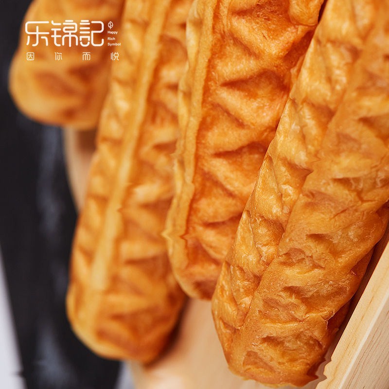 乐锦记夹心小面包办公室营养早餐休闲点心零食乳酪注心撕棒肉丝味700g