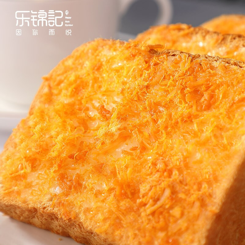 乐锦记早餐小面包夹心早餐小零食肉丝乳酪鲜吐司700g
