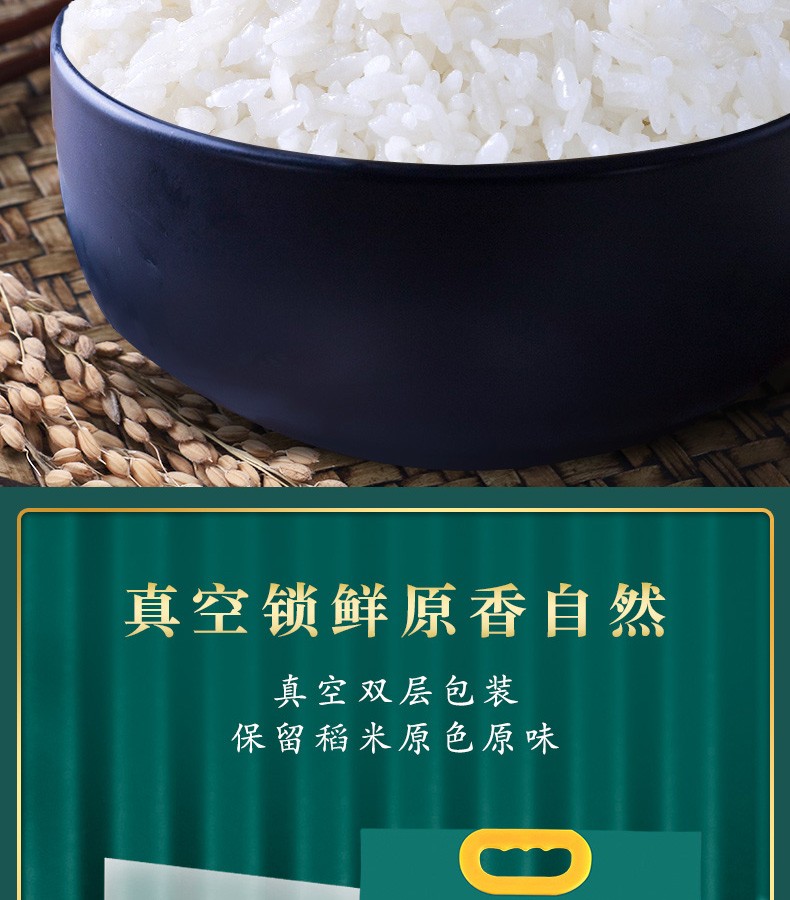 柴火大院 长粒香大米5kg东北大米10斤装