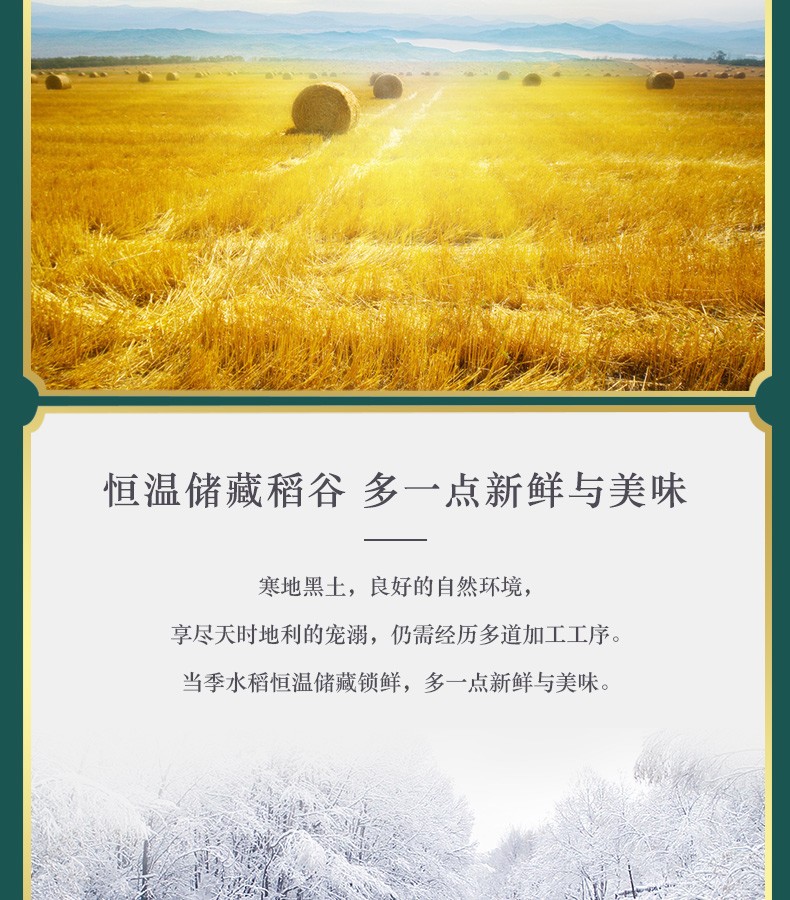 柴火大院 长粒香大米5kg东北大米10斤装