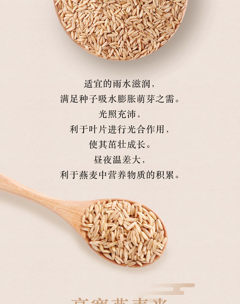 柴火大院  张家口燕麦1kg