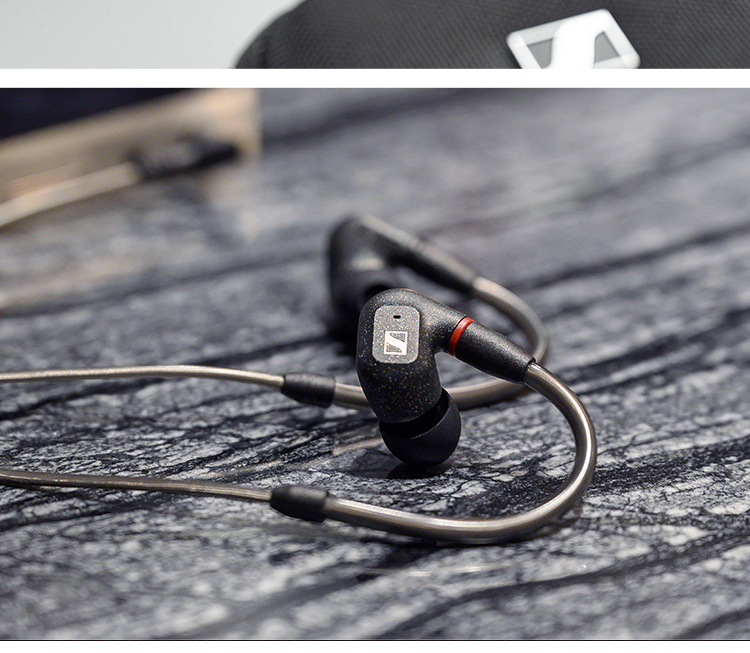 森海塞尔（Sennheiser） IE300高保真HiFi音乐耳机 有线耳挂入耳式耳机 黑色