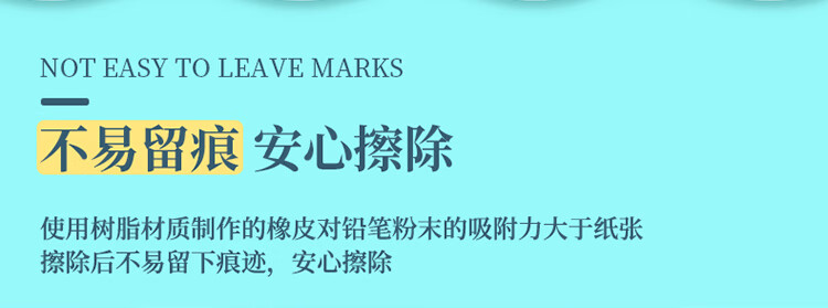 得力（deli）大号橡皮 办公学习用4B黄色办公考试美术绘图用橡皮擦 12块/盒 7535A  1盒装