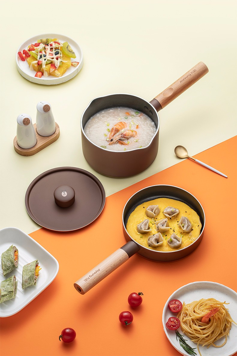 九阳（Joyoung）宝宝辅食锅奶锅煮面热牛奶锅TLL-1622D黄色