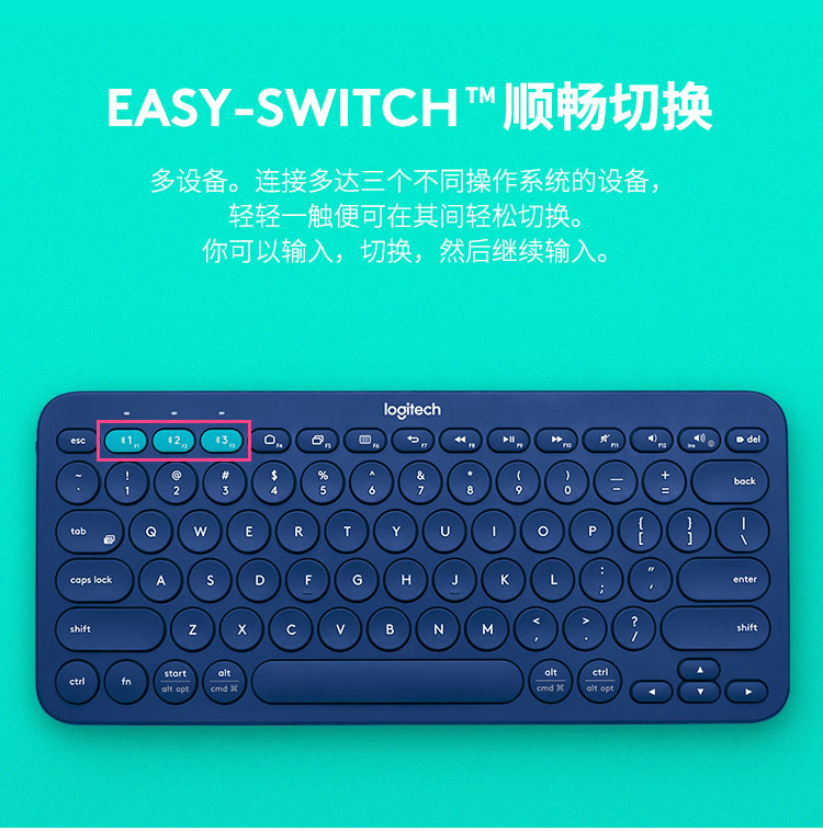 罗技（罗技（Logitech） 键盘 无线蓝牙键盘 办公键盘  便携 超薄键盘 笔记本键盘 K380 白色 限量版