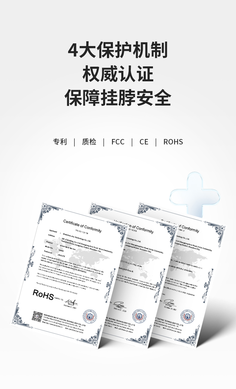 几素挂脖小风扇usb可充电迷你小型随身可爱便携式无叶静音挂颈脖FA25